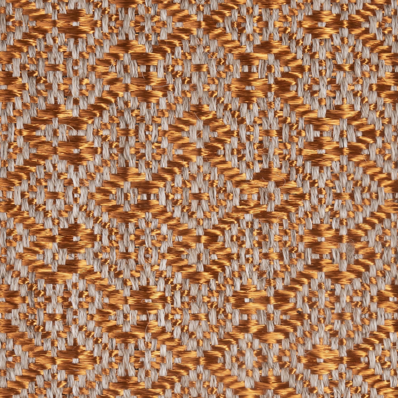 CASABLANCA WEAVE RUG IN NATURAL FIQUE FIBER WITH COPPER