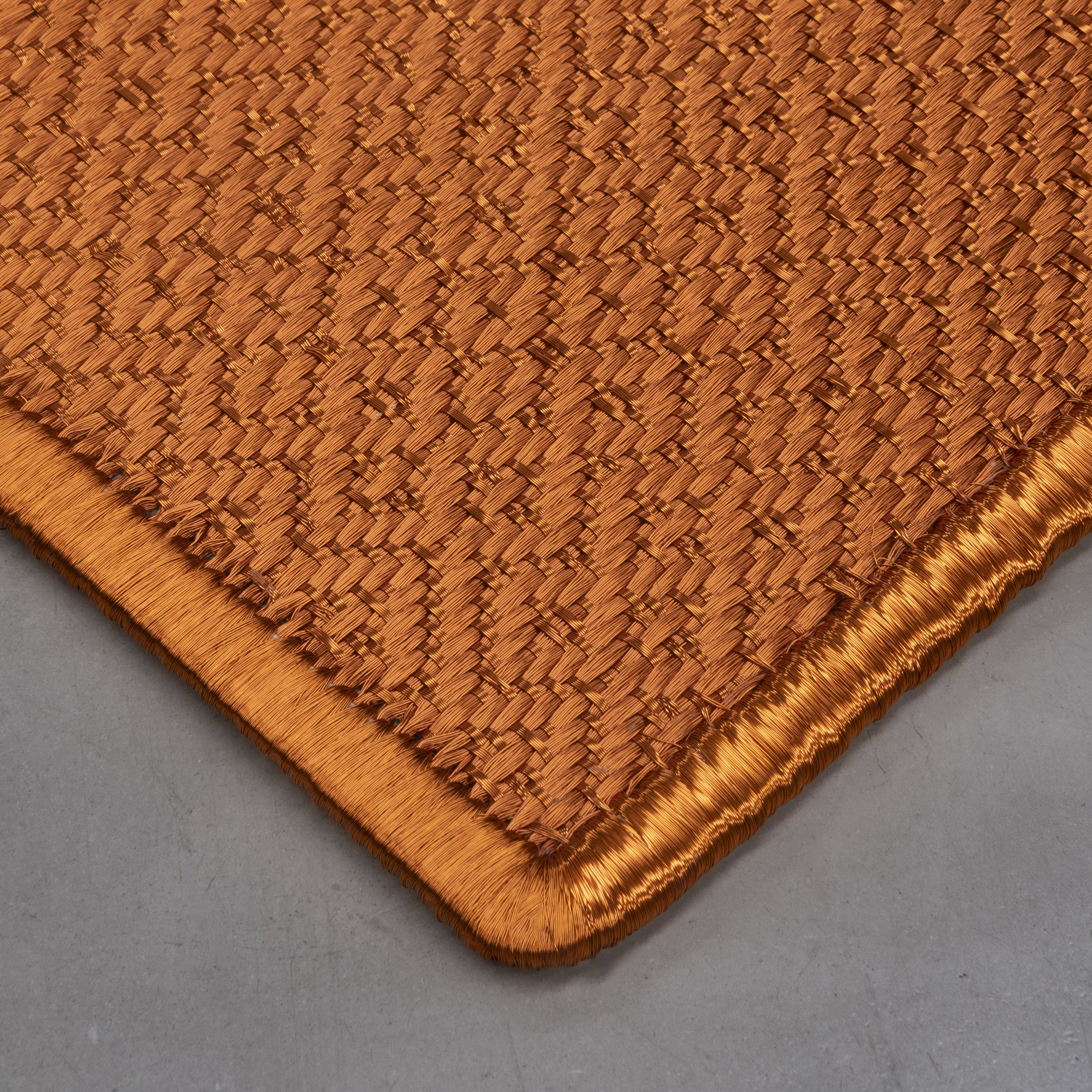 SUSU WEAVE RUG IN COPPER