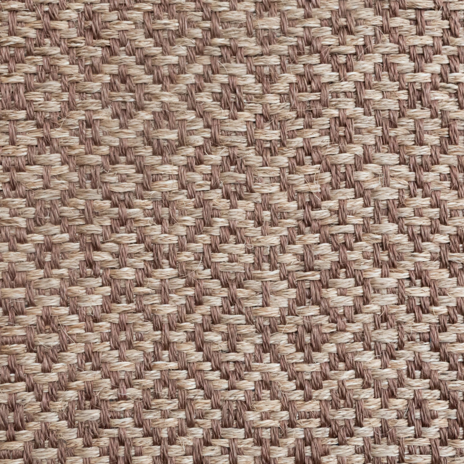 SUSU WEAVE RUG IN KHAKI FIQUE FIBER AND NATURAL FIQUE FIBER