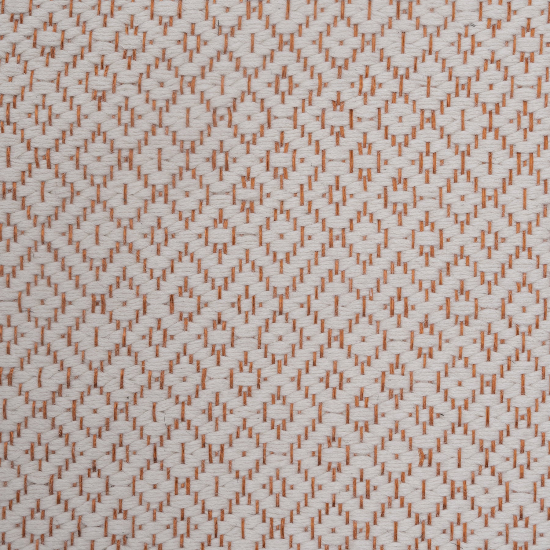 SUSU WEAVE RUG IN COPPER AND WHITE ALPACA