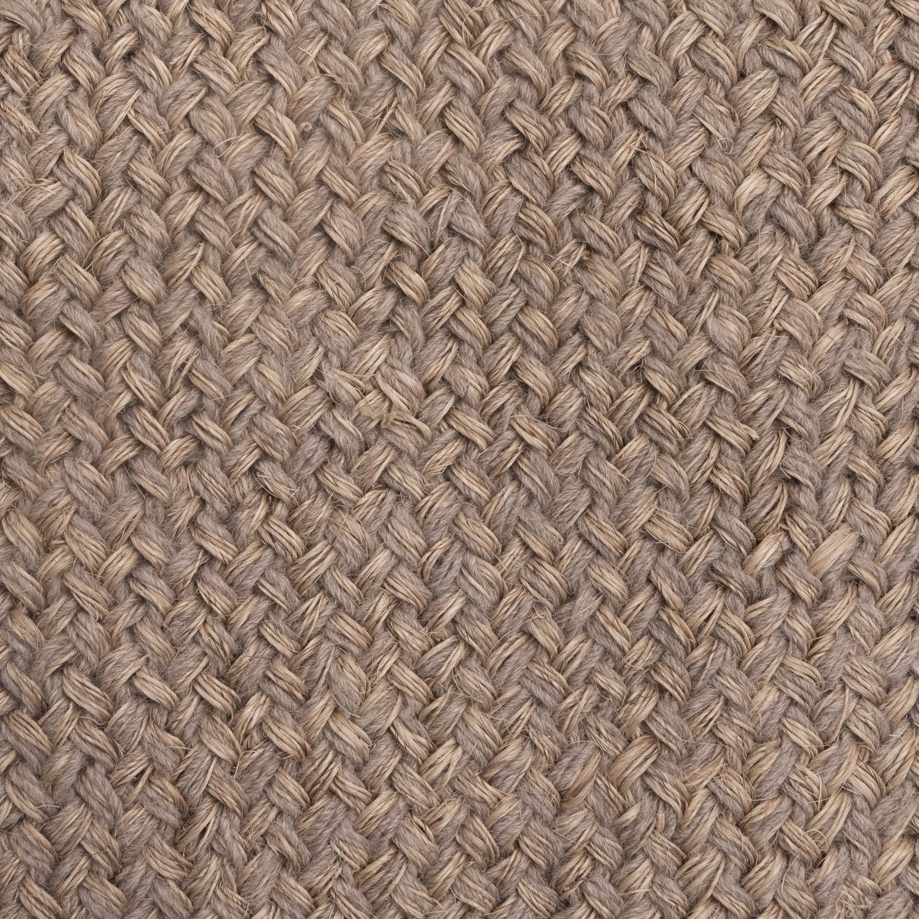 LUMA WEAVE RUG IN NATURAL FIQUE FIBER AND TAUPE ALPACA