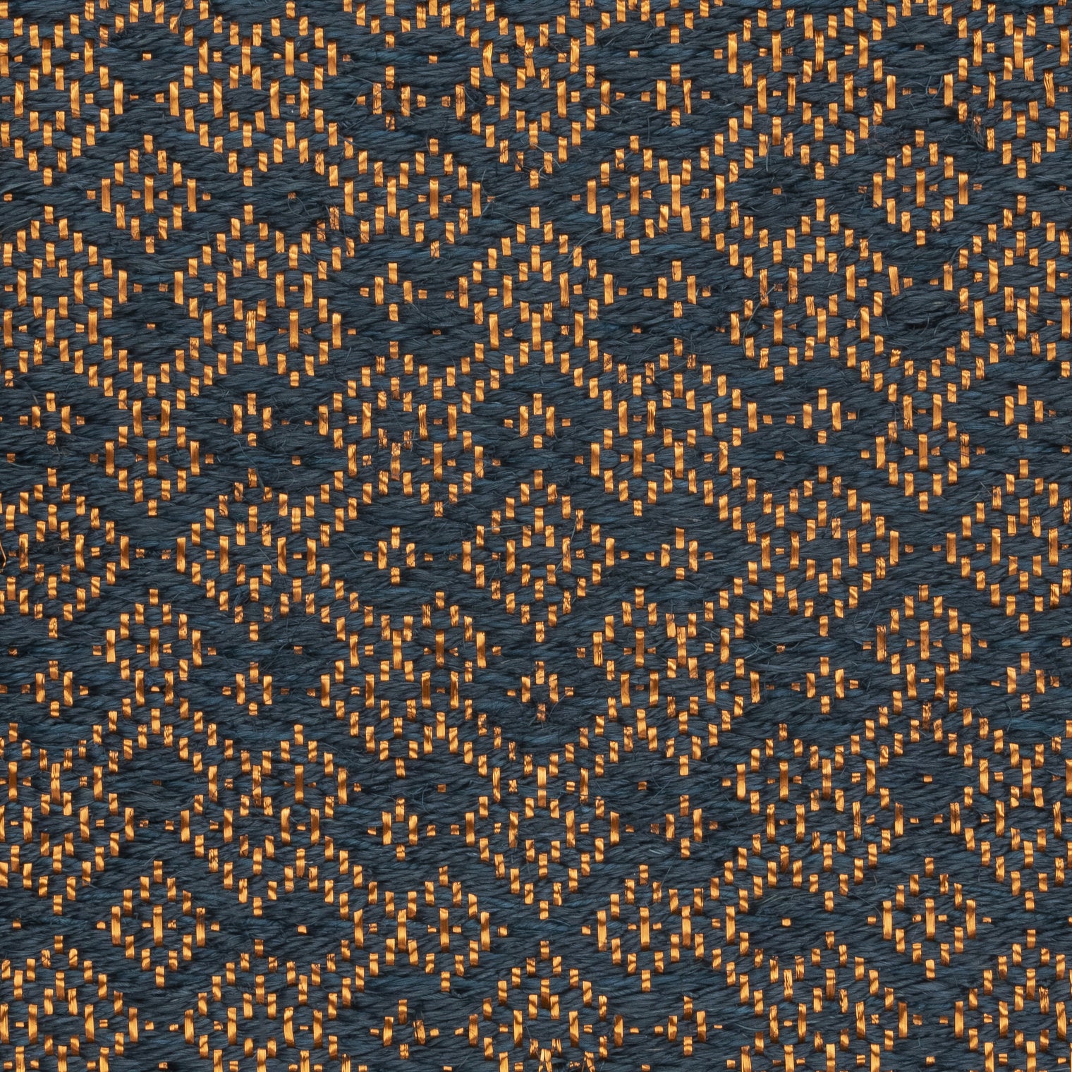 CASABLANCA WEAVE RUG IN COPPER WITH PACIFIC GREEN FIQUE FIBER