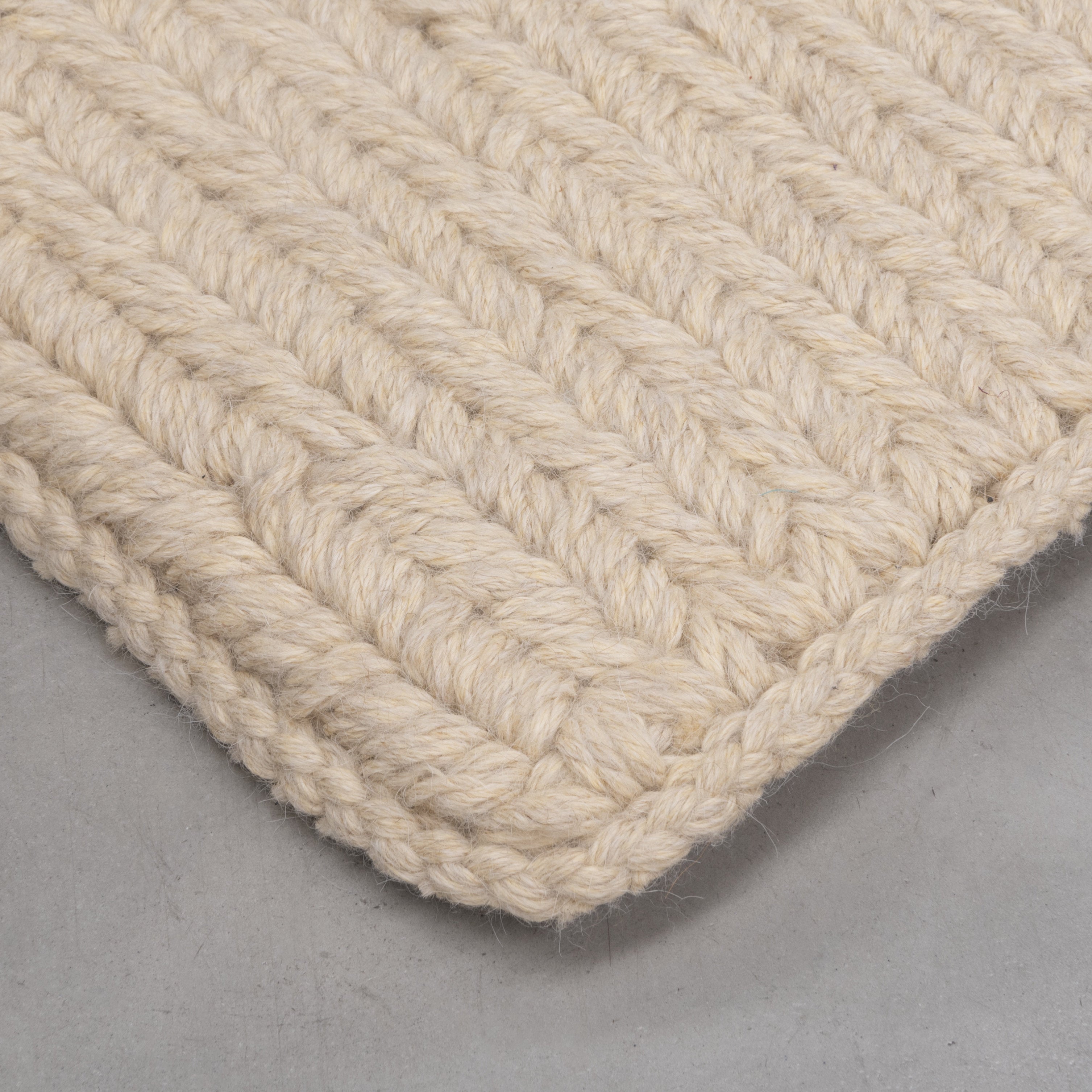 MESETA WEAVE RUG IN NATURAL ALPACA