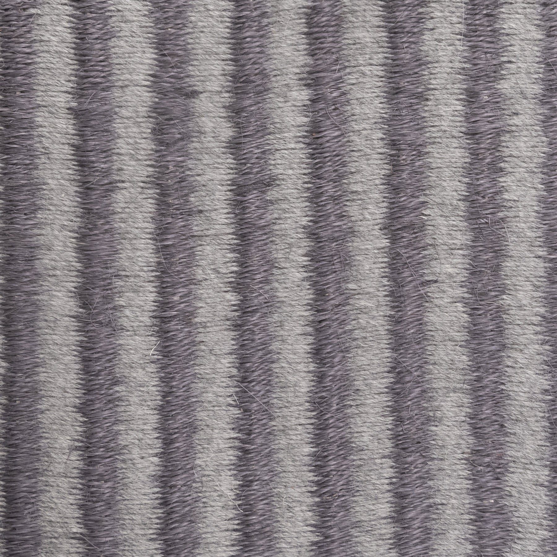 STRIPES WEAVE RUG IN GRAY FIQUE FIBER AND GRAY ALPACA