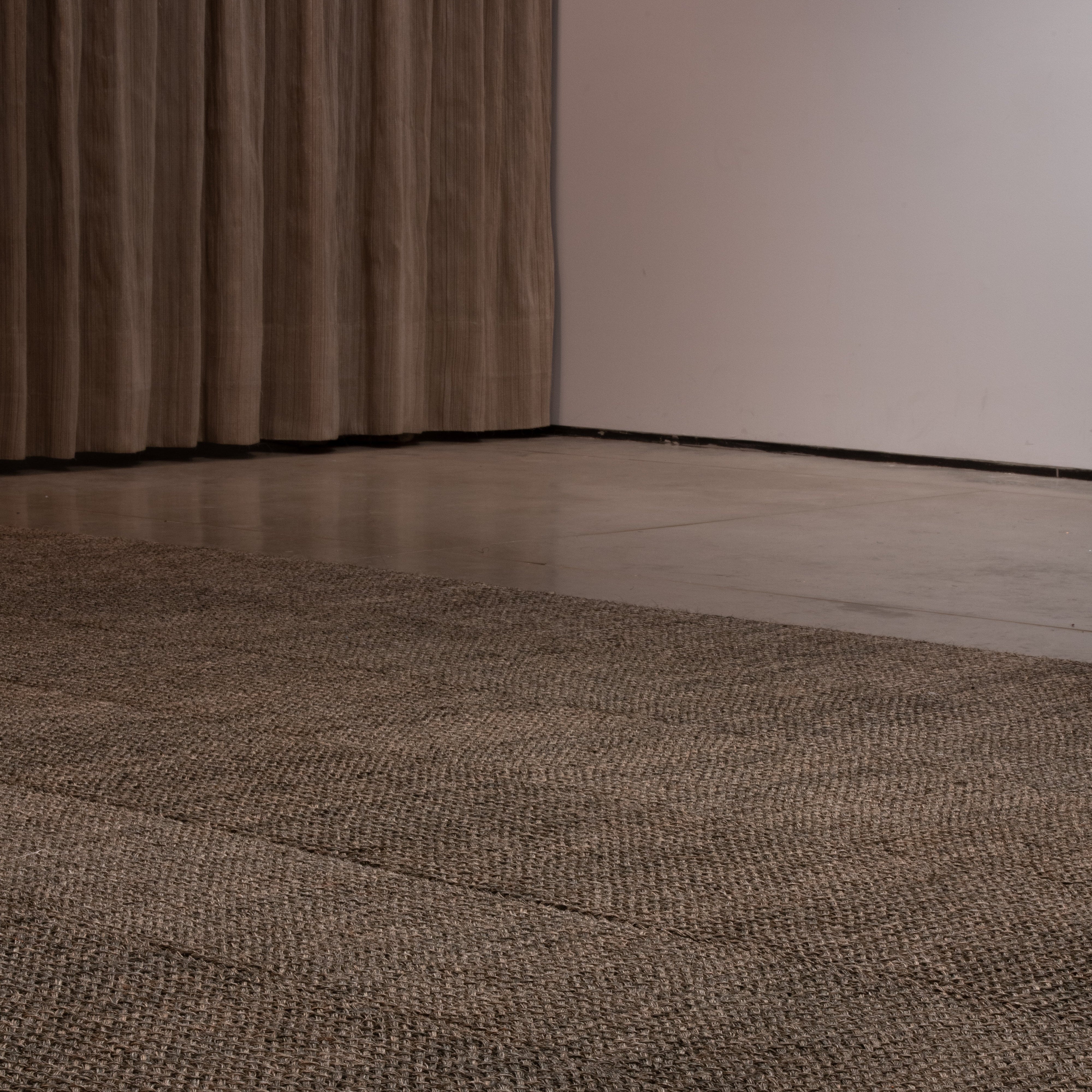 LUMA WEAVE RUG IN AMAZON GREEN FIQUE FIBER