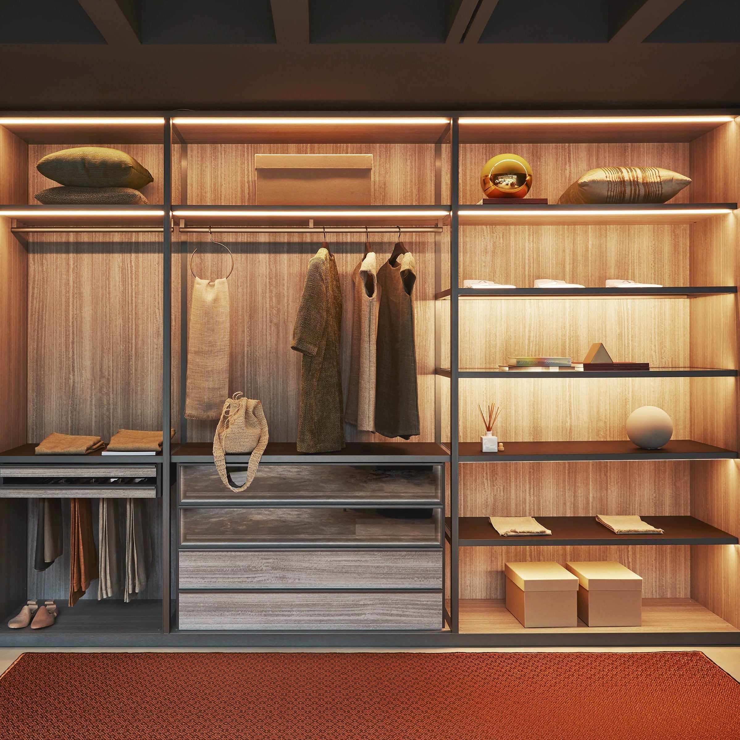 CASABLANCA WEAVE RUG IN COPPER