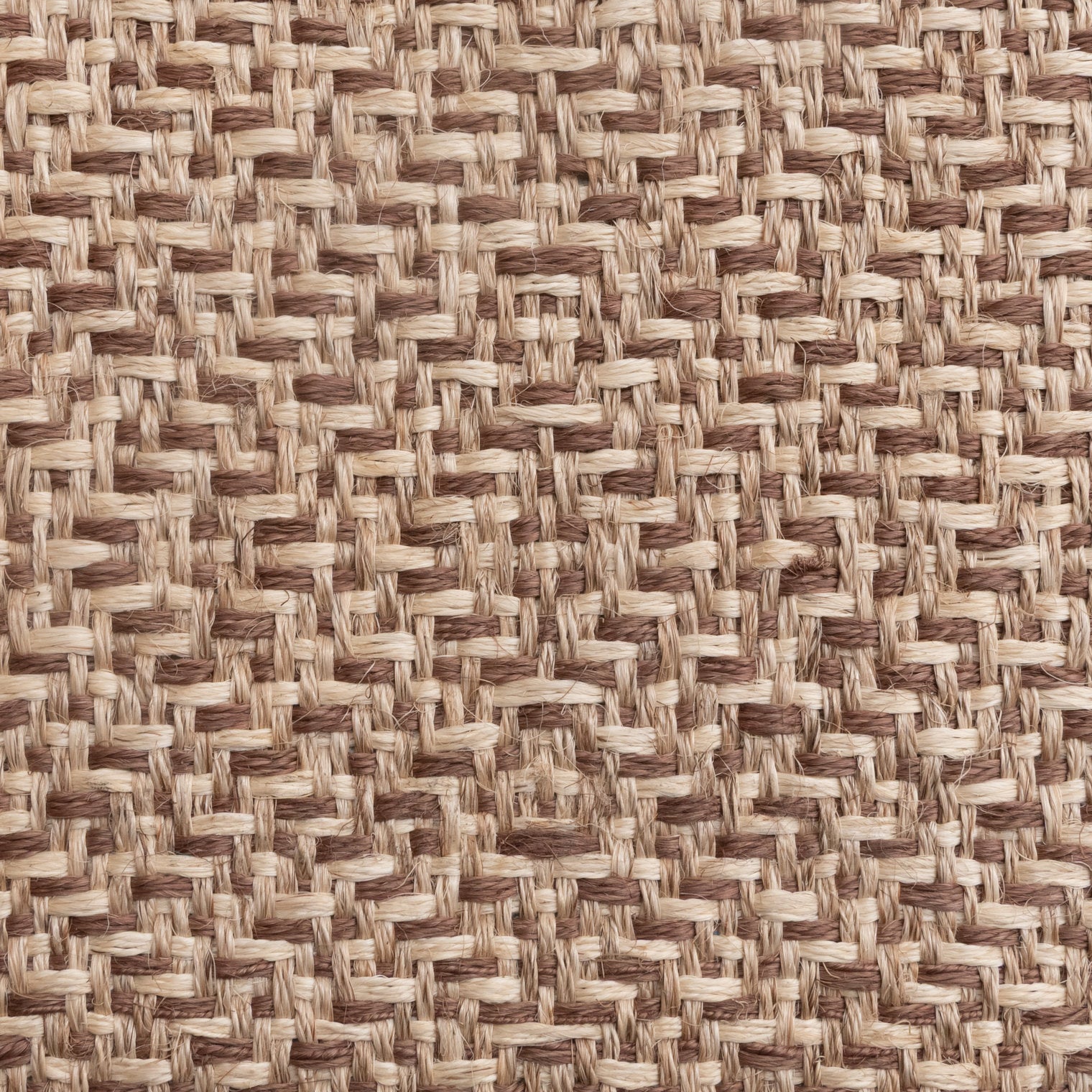 DAU WEAVE RUG IN NATURAL FIQUE FIBER AND WHITE FIQUE FIBER KHAKI FIQUE FIBER
