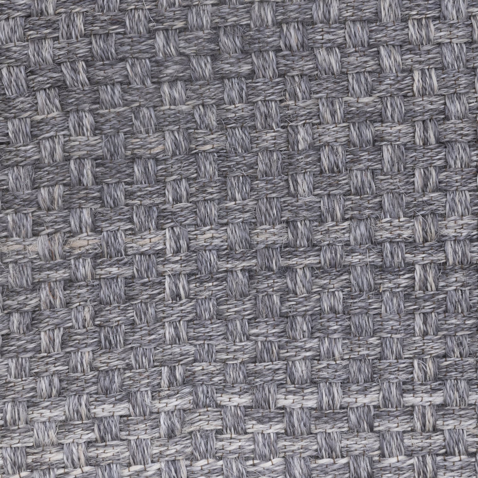 KANASPI WEAVE RUG IN WHITE-GRAY FIQUE FIBER